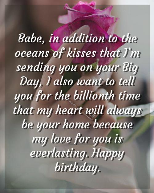 love quotes for wife on her birthday